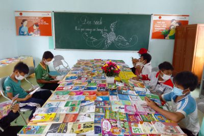 THỰC HIỆN TUYÊN TRUYỀN “NGÀY SÁCH VÀ VĂN HÓA ĐỌC VIỆT NAM” TRÊN ĐỊA BÀN HUYỆN MINH LONG