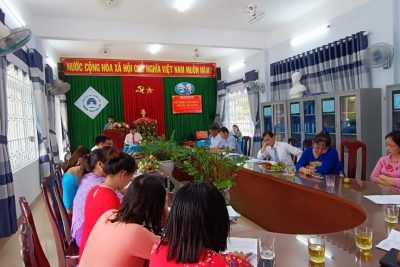 HỘI NGHỊ VIÊN CHỨC, NGƯỜI LAO ĐỘNG TRƯỜNG THCS LONG MAI NĂM HỌC 2023 – 2024