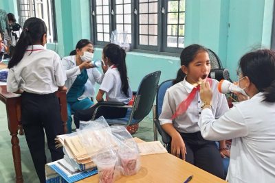 KHÁM SỨC KHỎE ĐỊNH KỲ HỌC SINH NĂM HỌC 2023-2024